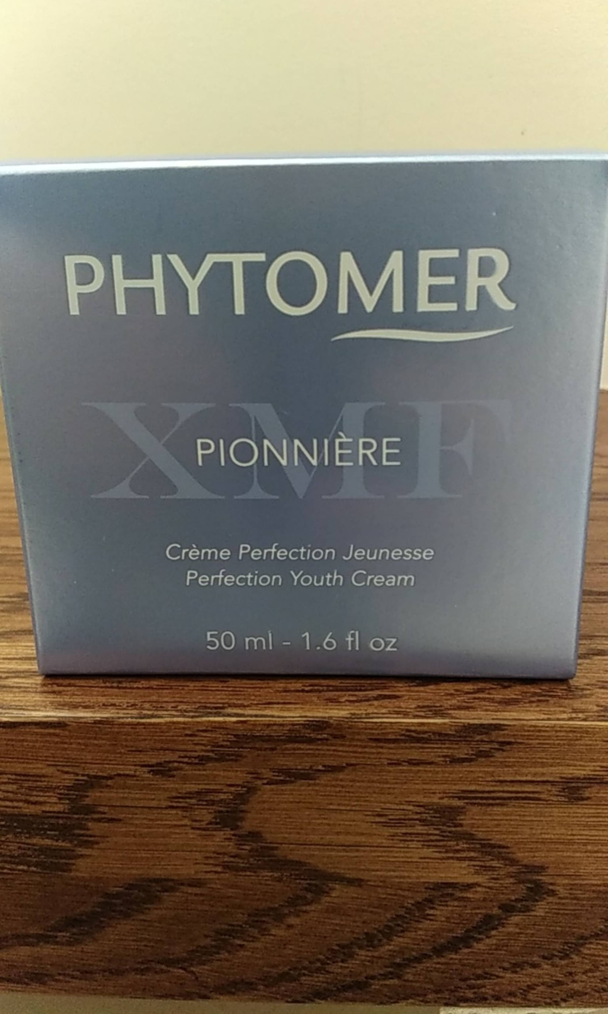 PHYTOMER - XMF pionnière - Crème perfection jeunesse