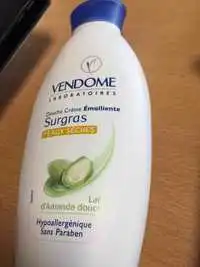 LABORATOIRES VENDÔME - Douche crème émolliente surgras au lait d'amande douce