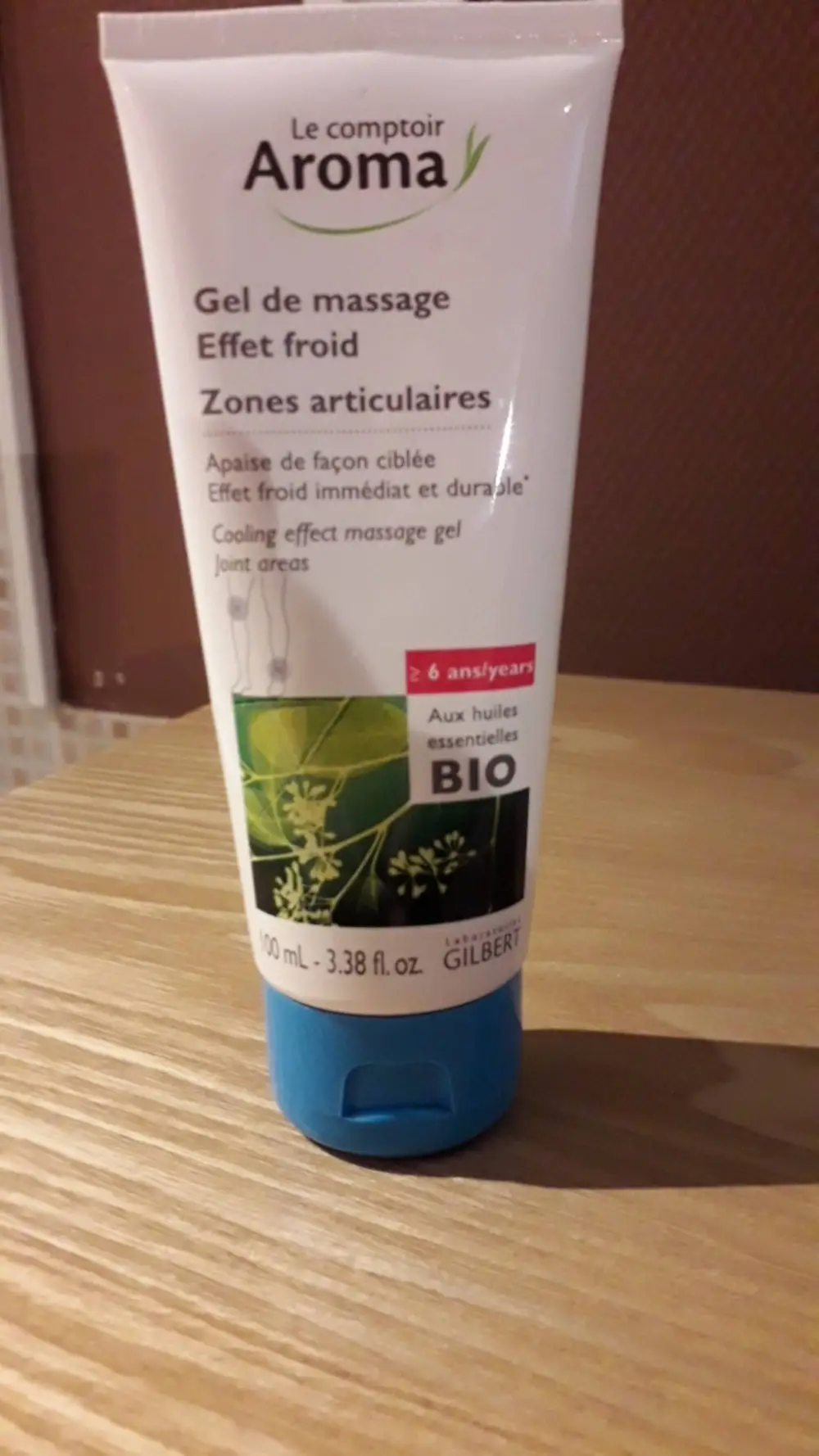 LE COMPTOIR AROMA - Gel de massage effet froid