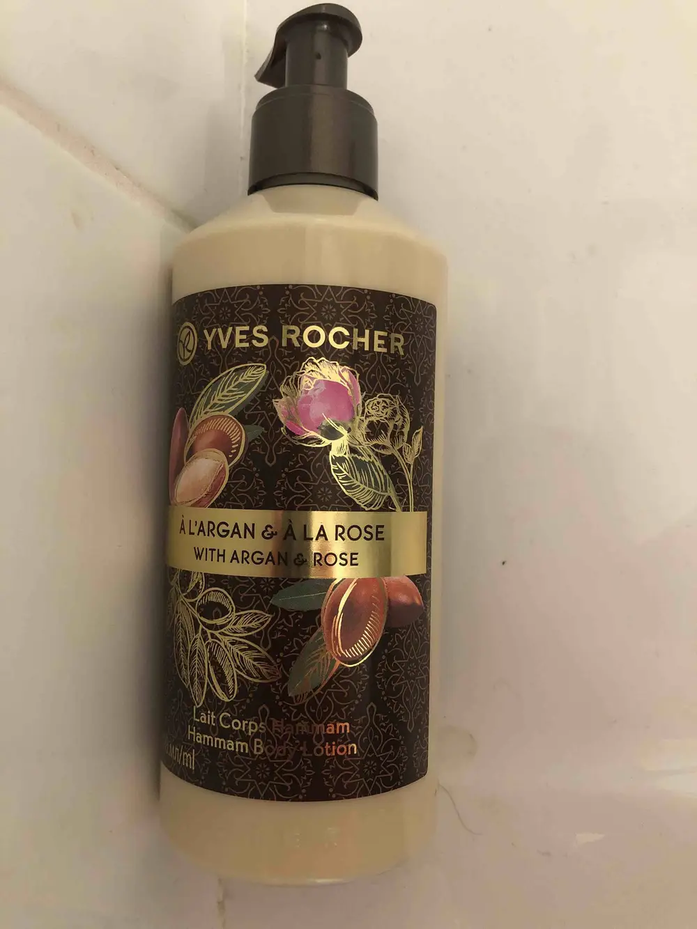 YVES ROCHER - Lait corps hammam à l'argan & à la rose