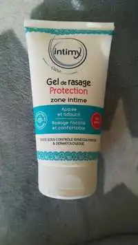 INTIMY - Gel de rasage protection zone intime