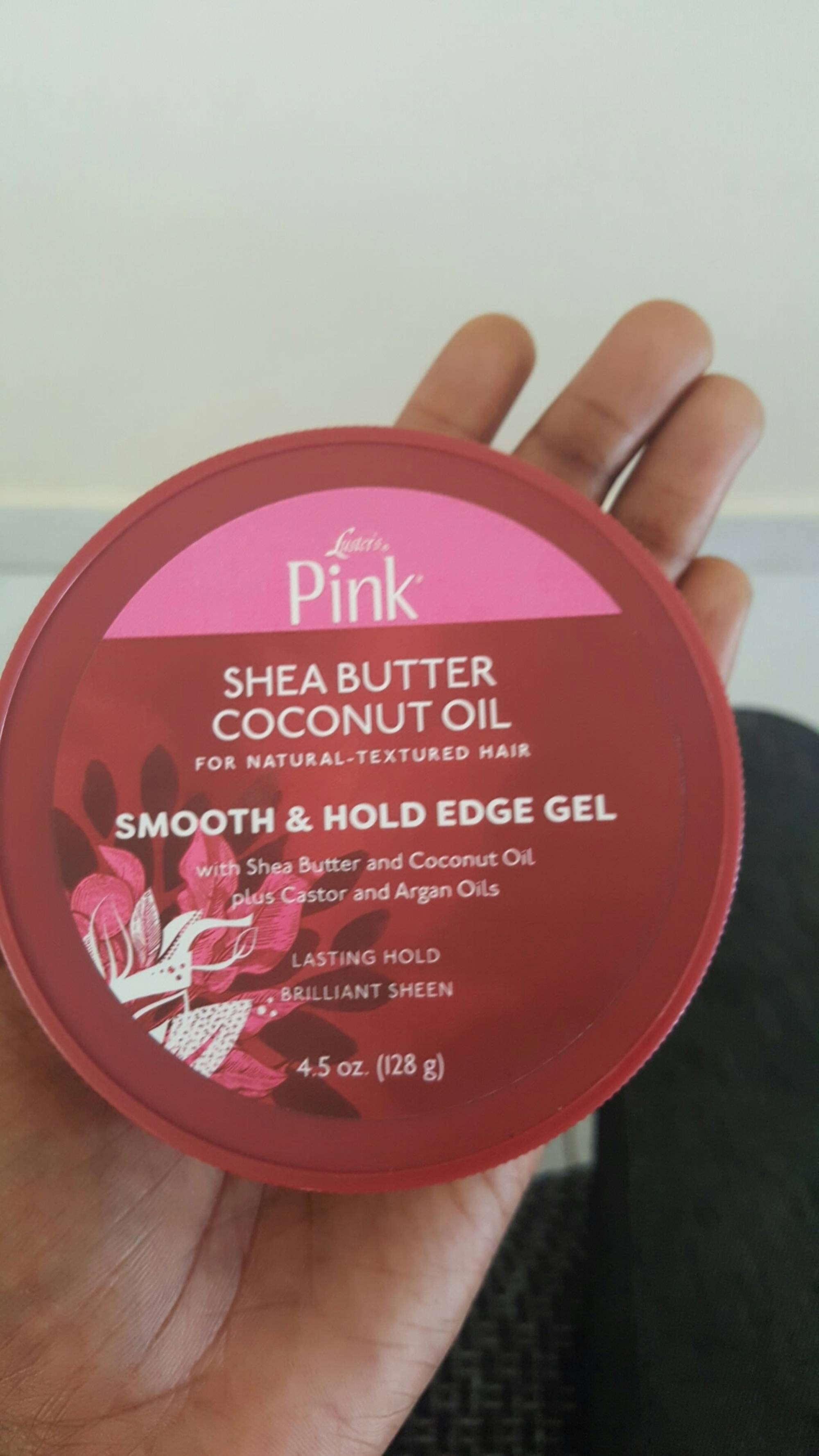 LUSTER'S - Pink Shea butter coconut oil - Smooth & hold edge gel