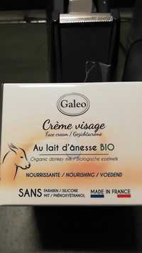GALEO - Crème visage au lait d'ânesse bio