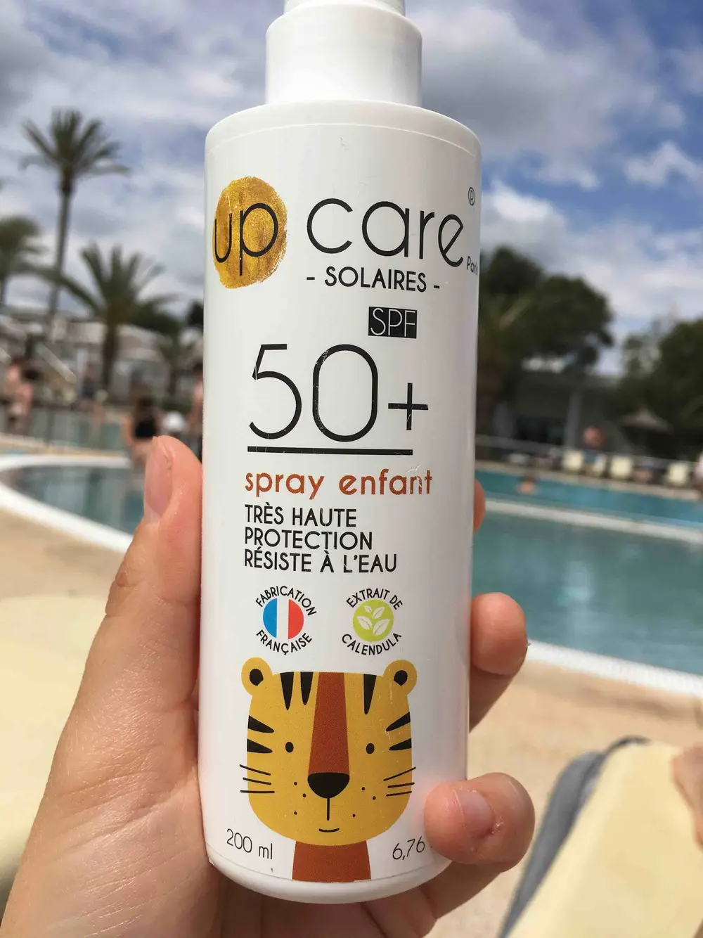 UPCARE - Solaires - Spray enfant très haute protection SPF 50+